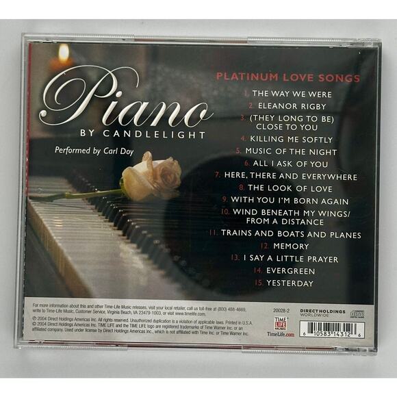 Piano Melodies LOT Beautiful & PopularBy Candlelight moon River FULLY TESTED CDs - Picture 4 of 12